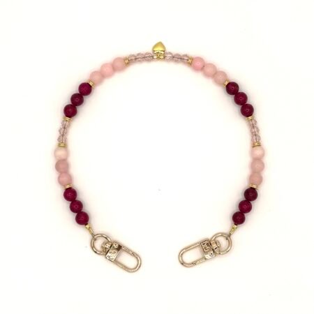 The Rose Dust Wristlet